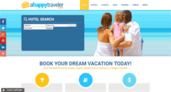 Desktop Screenshot of ahappytraveler.com